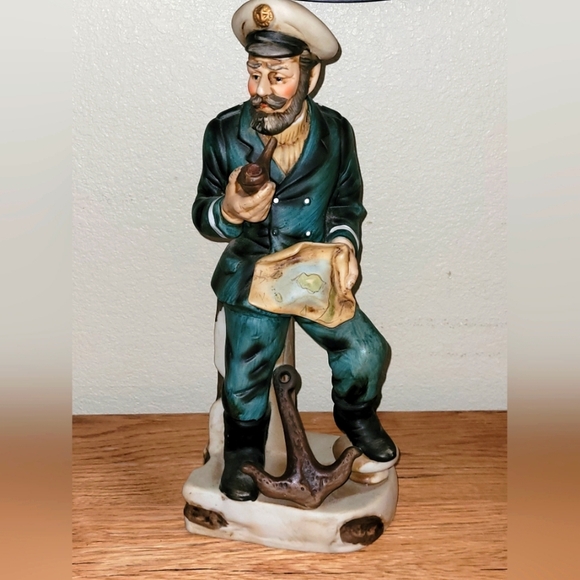 Other - VINTAGE BOAT CAPTAIN, CERAMIC 14 Inches Tall